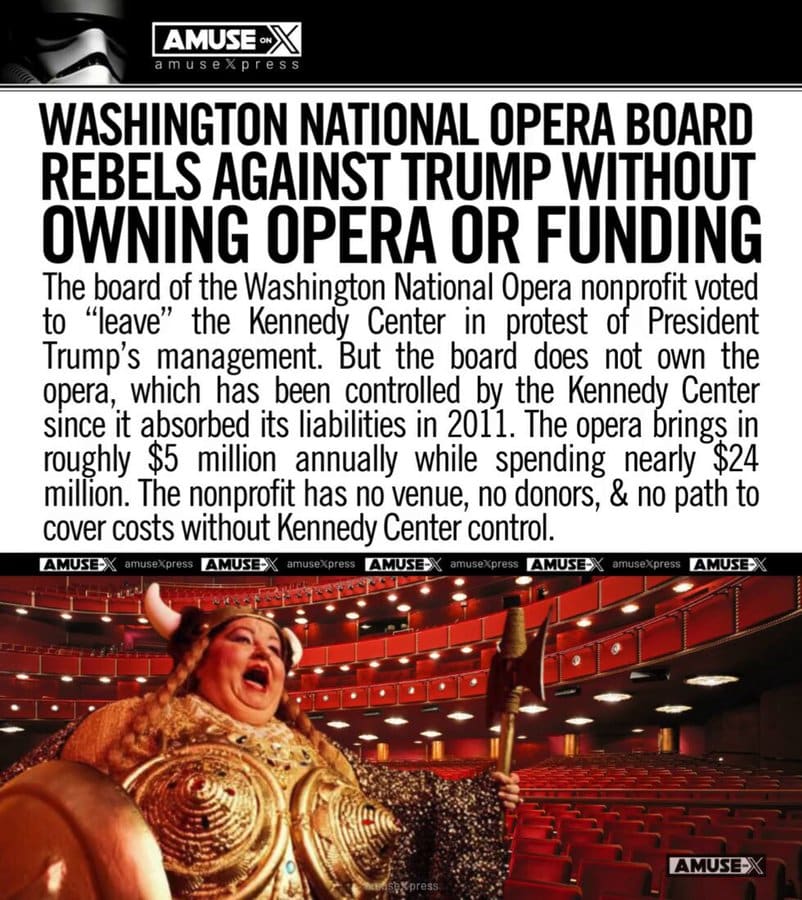Washington National Opera Board headline post